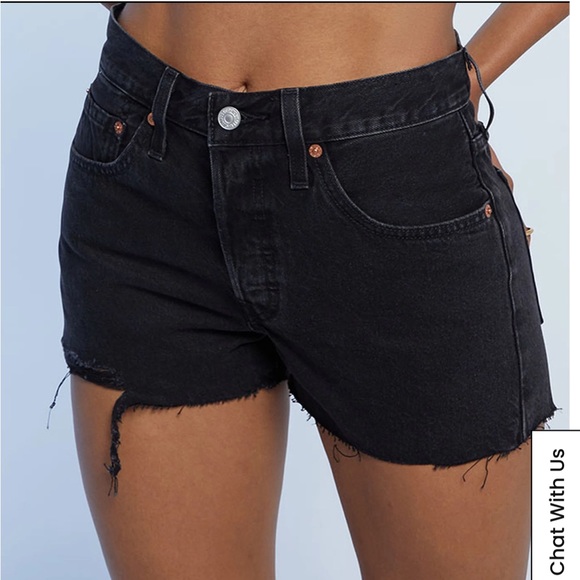 Levi’s 501 festival shorts in black - Picture 12 of 12